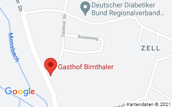 Anfahrt Gastho Birnthaler